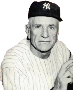 Casey Stengel Legendary Brooklyn Dodger Player and 